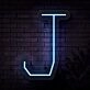 Personalized Initial Letter J Neon Sign MNC41529