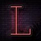 Personalized Initial Letter L Neon Sign MNC41531