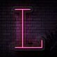 Personalized Initial Letter L Neon Sign MNC41531