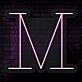 Personalized Initial Letter M Neon Sign MNC41532