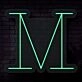 Personalized Initial Letter M Neon Sign MNC41532