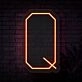 Personalized Initial Letter Q Neon Sign MNC41536