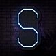 Personalized Initial Letter S Neon Sign MNC41538