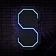 Personalized Initial Letter S Neon Sign MNC41538