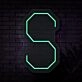 Personalized Initial Letter S Neon Sign MNC41538