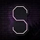 Personalized Initial Letter S Neon Sign MNC41538