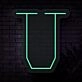 Personalized Initial Letter U Neon Sign MNC41540