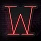 Personalized Initial Letter W Neon Sign MNC41542