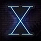 Personalized Initial Letter X Neon Sign MNC41543