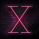Personalized Initial Letter X Neon Sign MNC41543