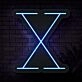 Personalized Initial Letter X Neon Sign MNC41543