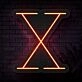 Personalized Initial Letter X Neon Sign MNC41543