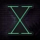 Personalized Initial Letter X Neon Sign MNC41543