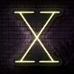 Personalized Initial Letter X Neon Sign MNC41543