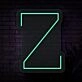Personalized Initial Letter Z Neon Sign