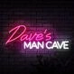 Personalized Man Cave Neon Sign MNC41546