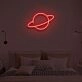 PLANET" LED neon sign