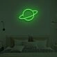PLANET" LED neon sign