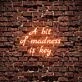 A Bit Of Madness Is Key Neon Sign