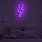 LIGHTNING BOLT" LED Neon Sign