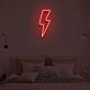 LIGHTNING BOLT" LED Neon Sign