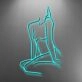 Feminine Body Art Neon Sign