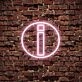 I Lowercase Letter Neon Sign