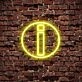 I Lowercase Letter Neon Sign