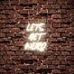 Lets Get Weird Neon Sign
