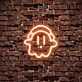 Little Ghost With Hat Neon Sign