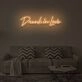 DRUNK IN LOVE" LED Neon Sign