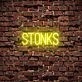 Stonks Neon Sign