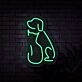 Cat and Dog Neon Sign