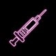 Syringe Neon Sign