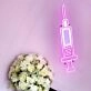 Syringe Neon Sign
