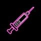 Syringe Neon Sign