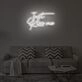 Embrace Romance with 'Just Kiss Me' Neon Sign