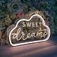 Cloud Sweet Dreams Neon Sign