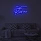 Embrace Romance with 'Just Kiss Me' Neon Sign