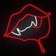 Vampire Lips Neon Sign