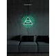 The Eye Of Horus Triangle Neon Sign