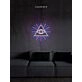 The Eye Of Horus Triangle Neon Sign