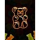 Teddy Bear Neon Sign
