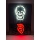 Skull Head Neon Sign