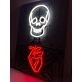 Skull Head Neon Sign