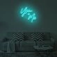 "YOU + ME" LED Neon Sign
