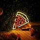 Pizza For Kitchen Fast Food Neon Sign
