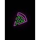 Pizza For Kitchen Fast Food Neon Sign
