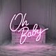 Oh Baby Neon Sign