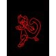 Mewtwo Neon Sign